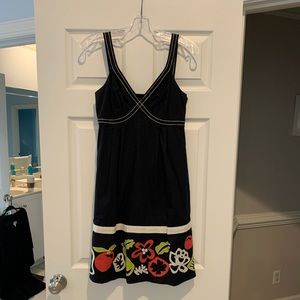 Black sun dress